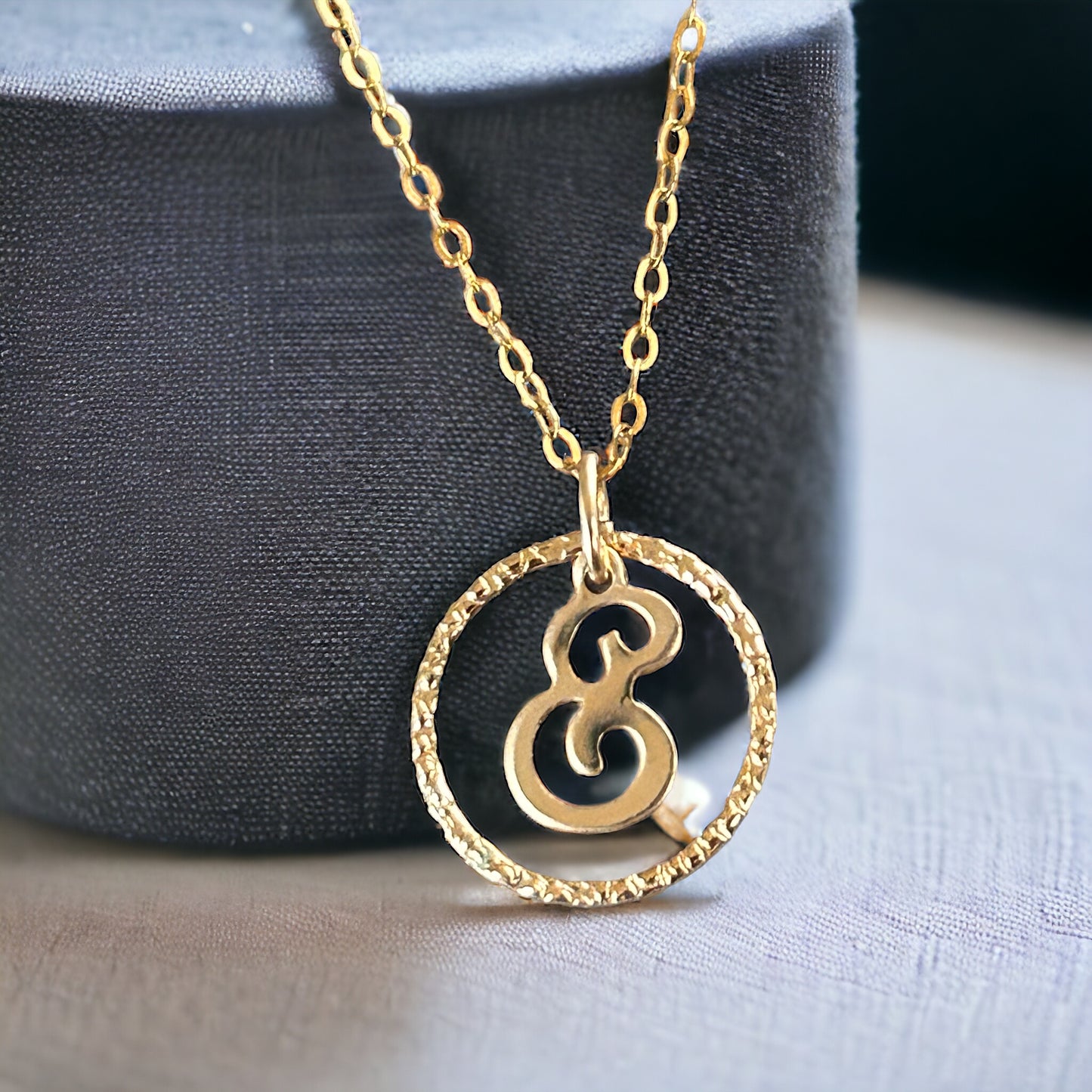 Initial necklace