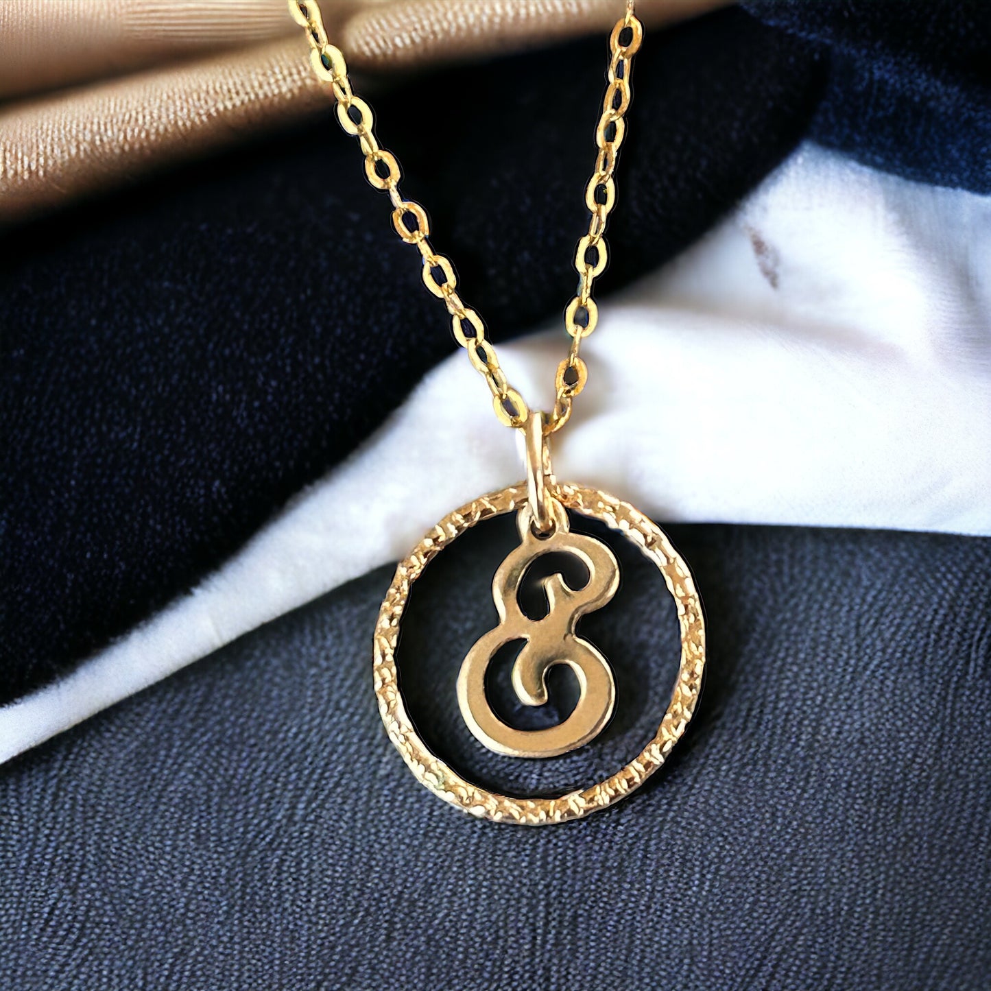 Initial necklace