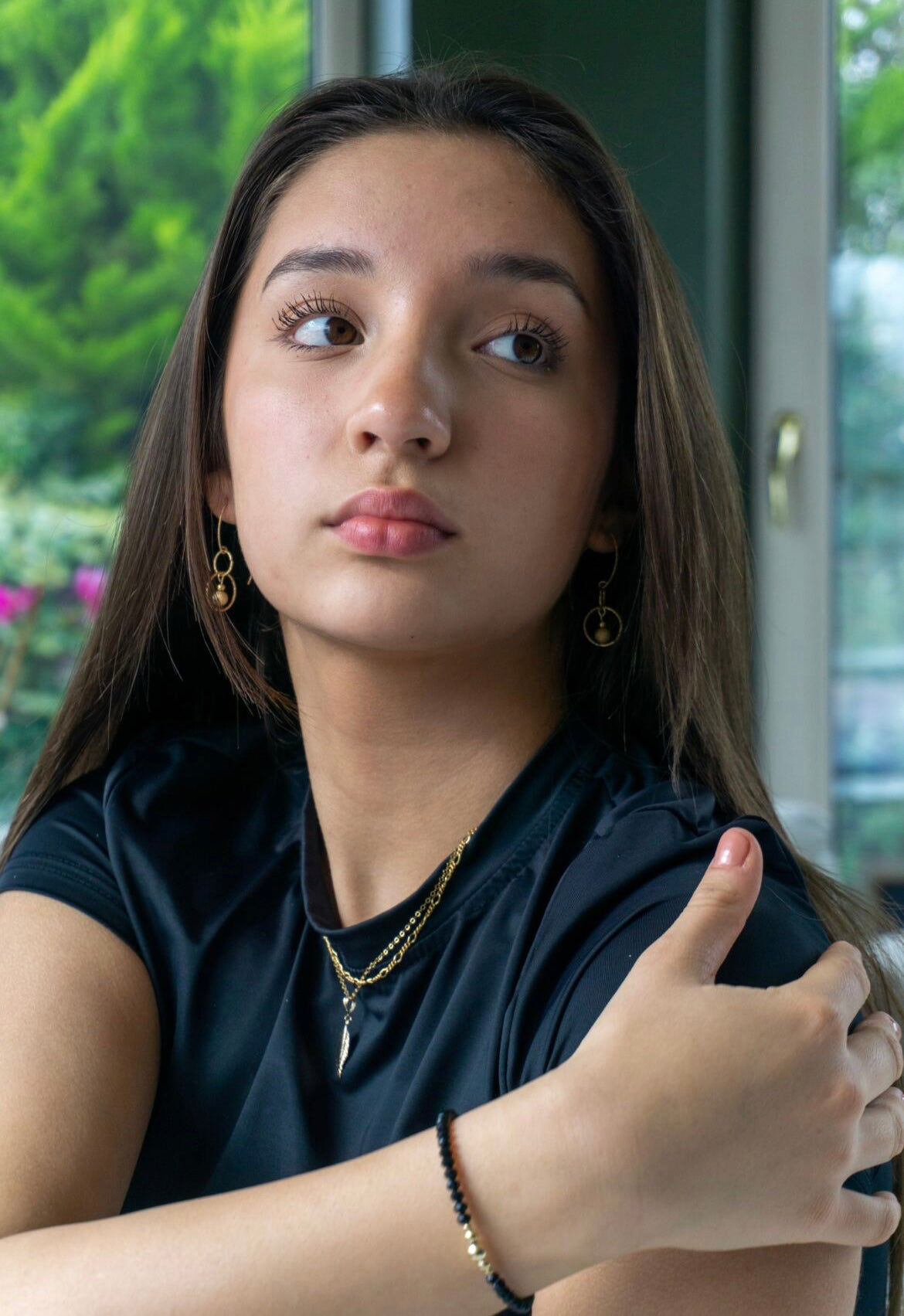 V shaped 14K Gold Filled Earrings