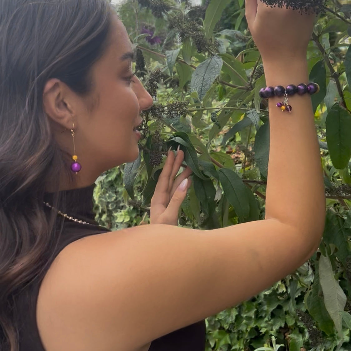 Plum Royale Earrings