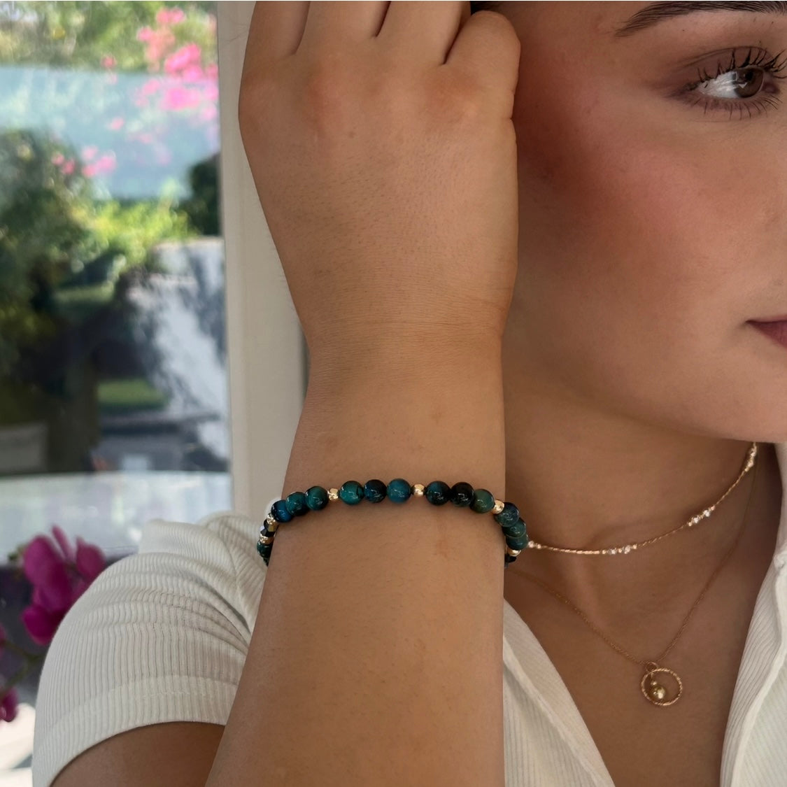 Gold and Silver Choker