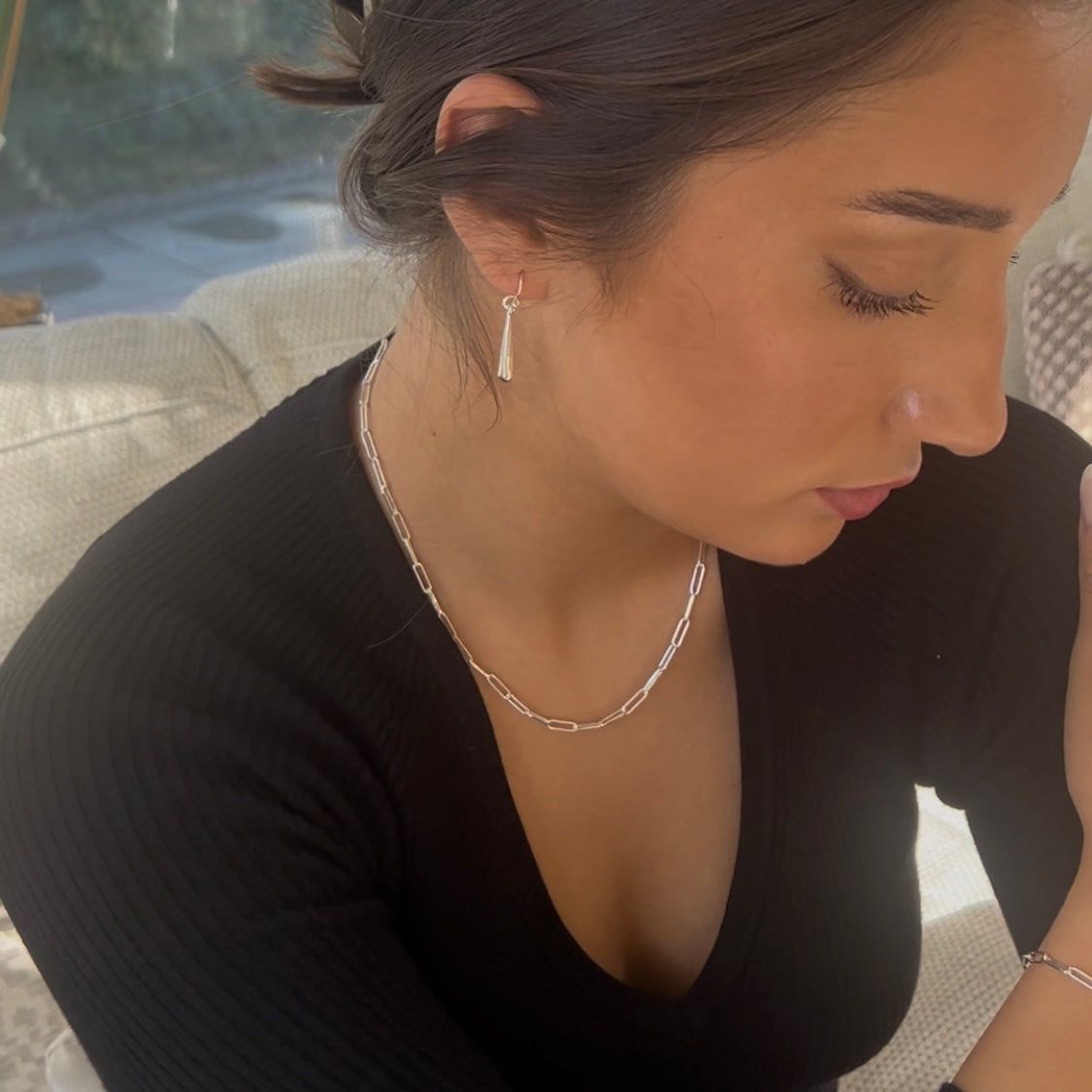 Sterling Silver drops