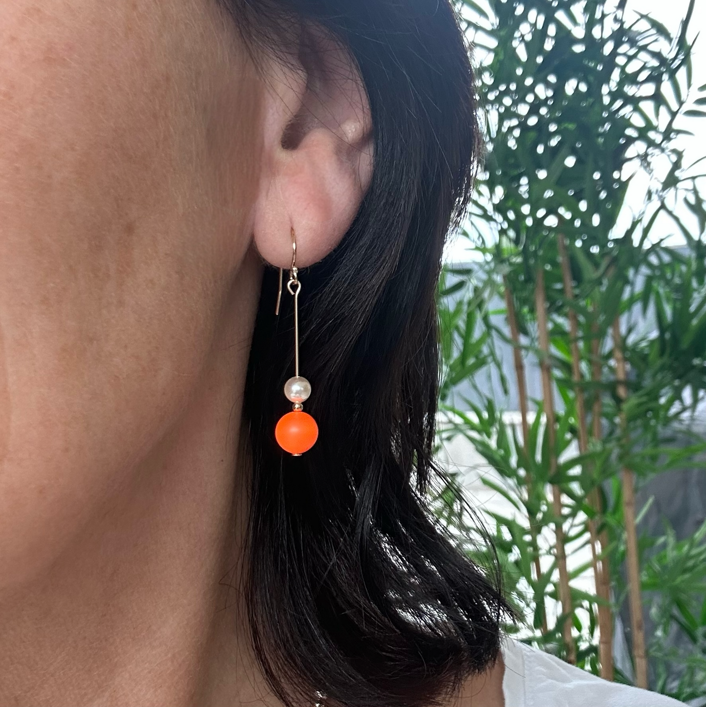 Neon double Swarovski