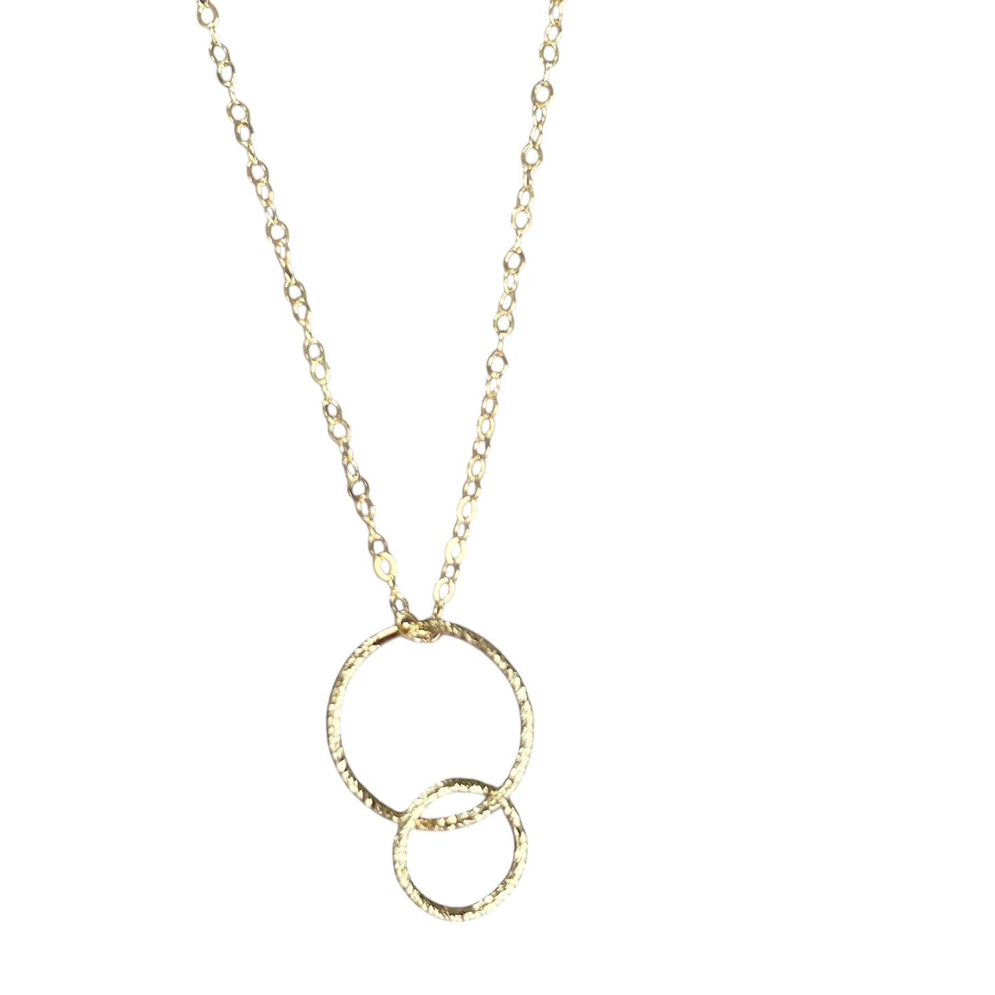 Interlocking Gold Circles