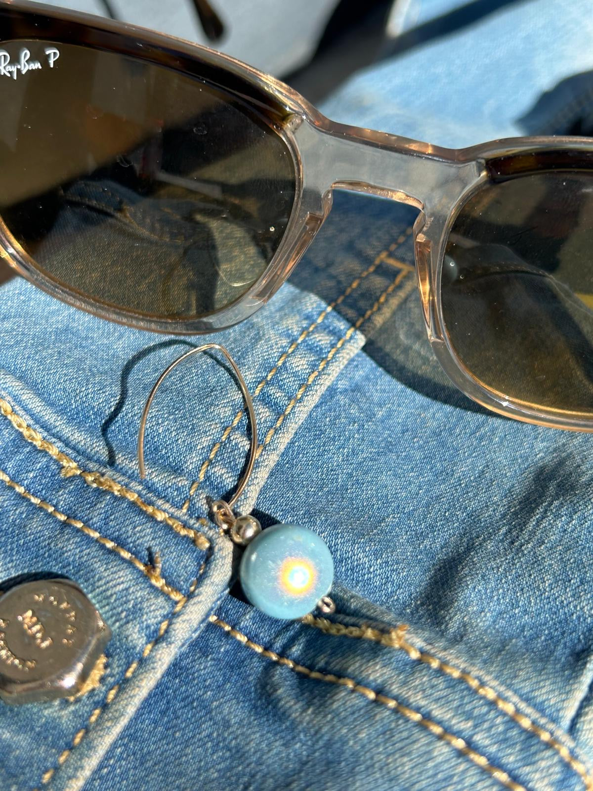 Multicolour Gold Filled Earrings