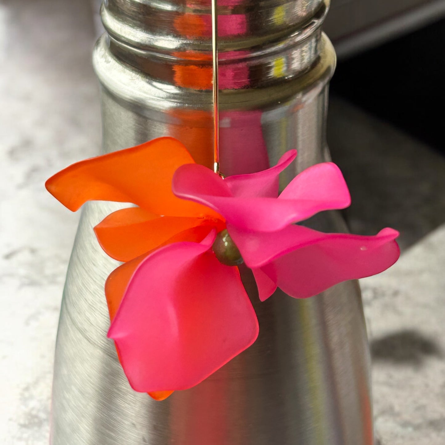 Pink and orange combo