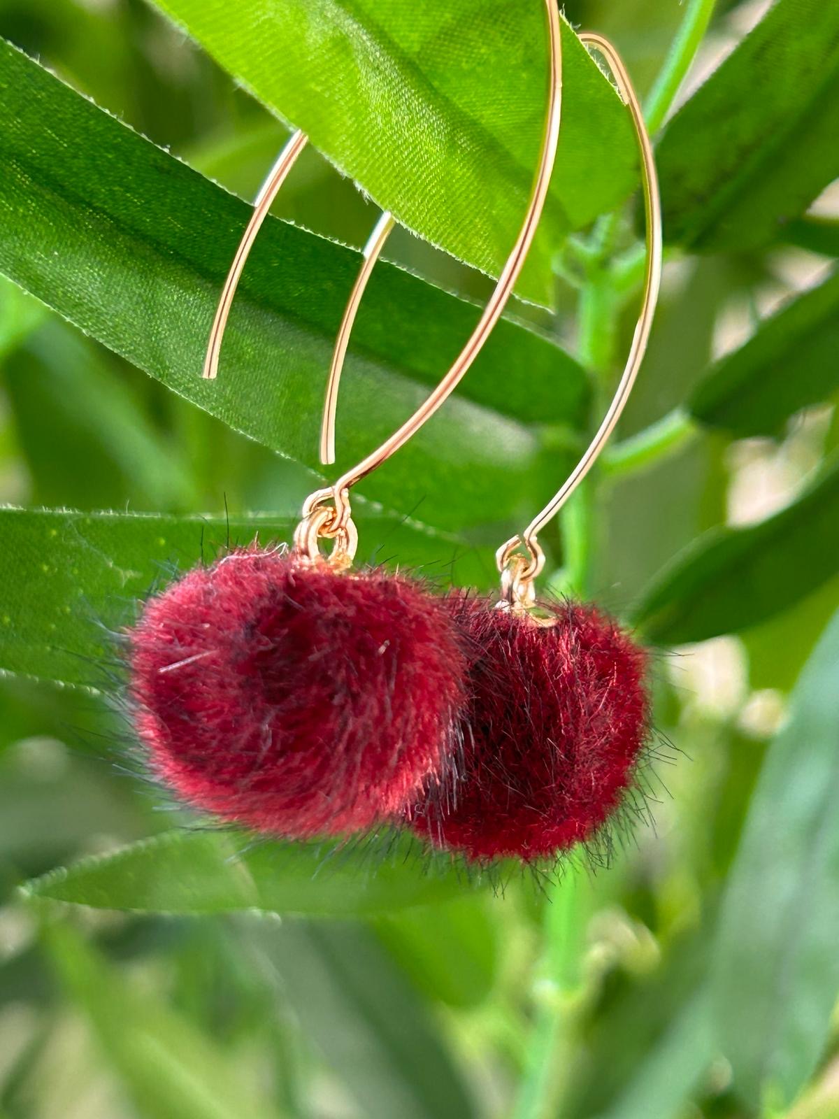 Feminine Soft Pink/Red/many other Pom Poms