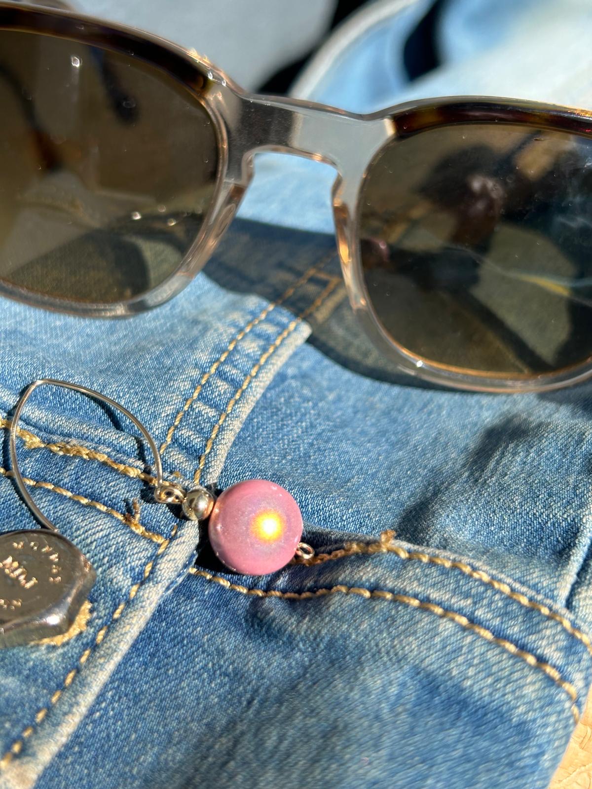 Multicolour Gold Filled Earrings