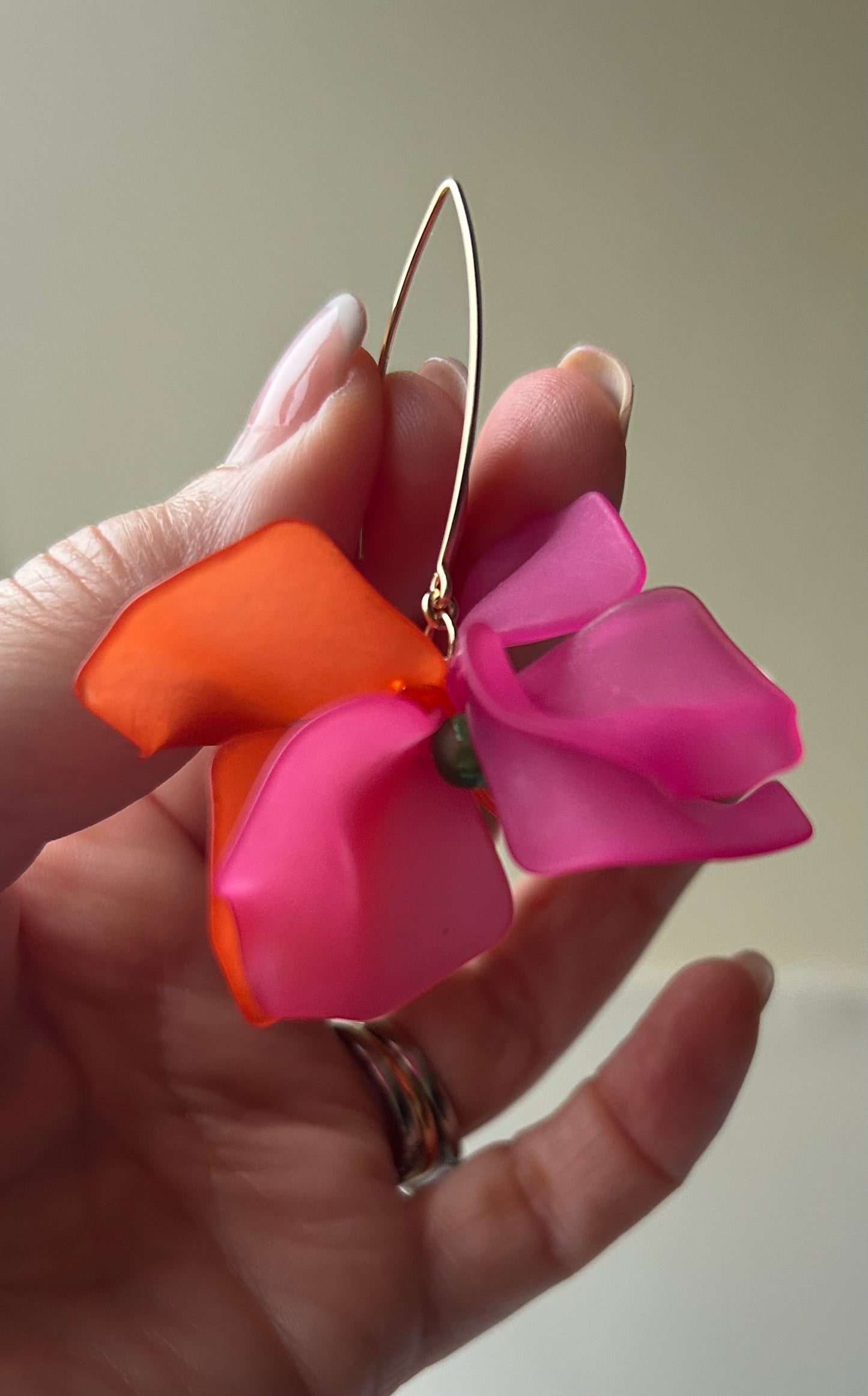 Pink and orange combo