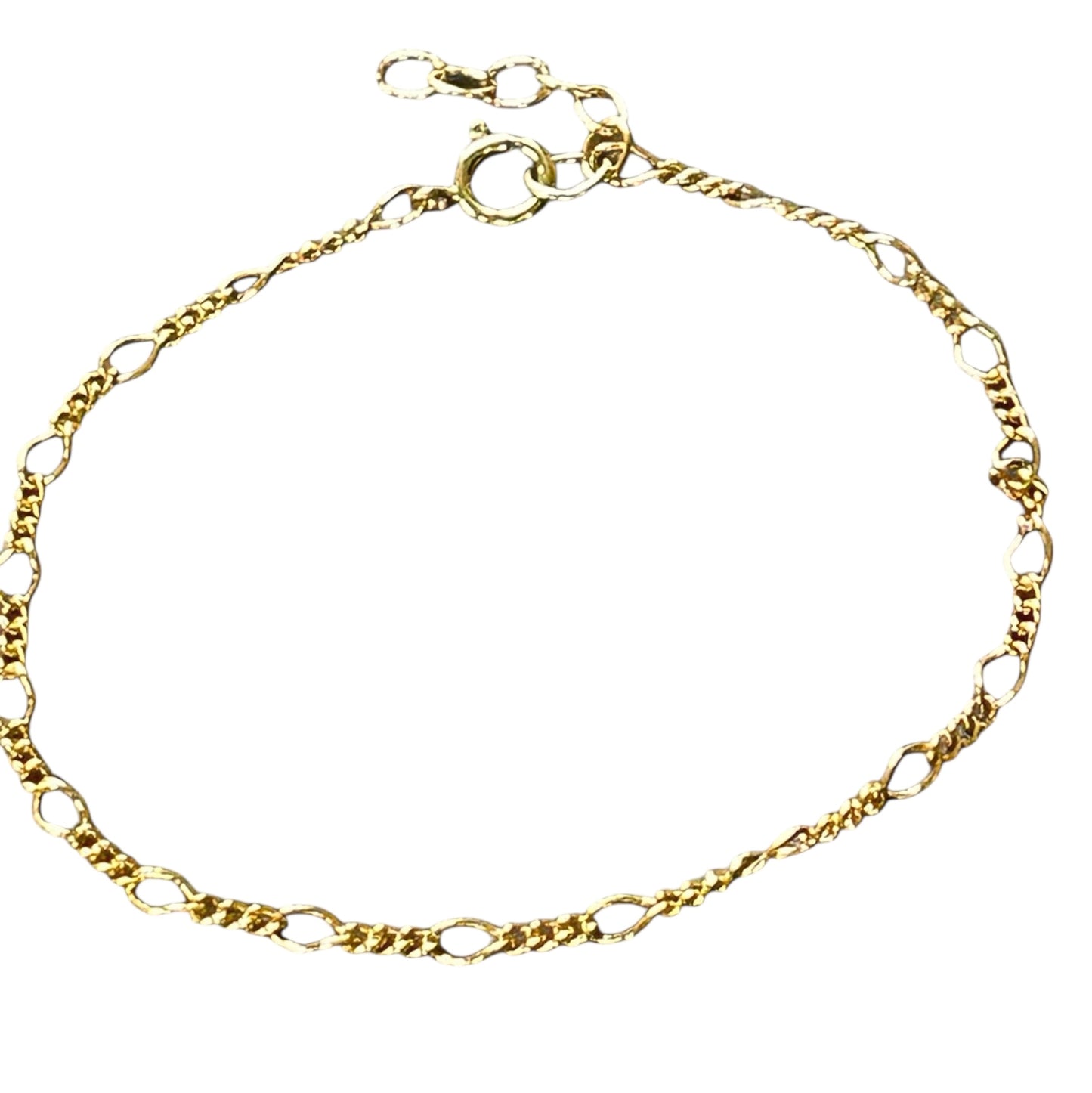 Gold Figaro Bracelet
