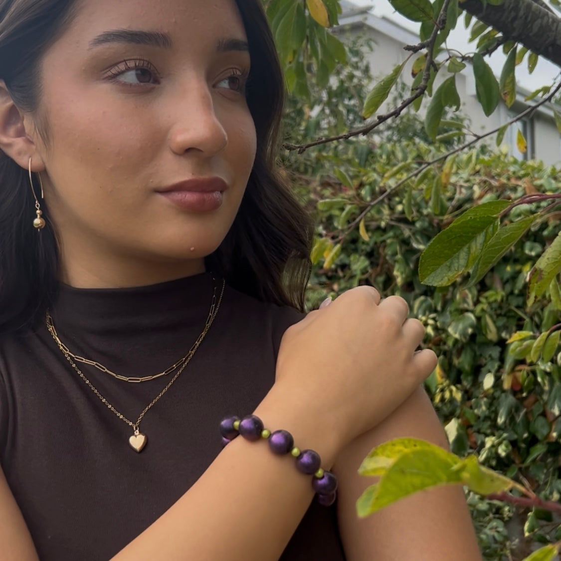 Midnight Plum Bracelet