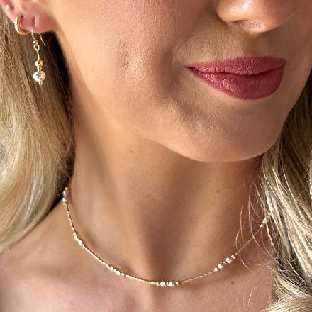 Gold and Silver Choker