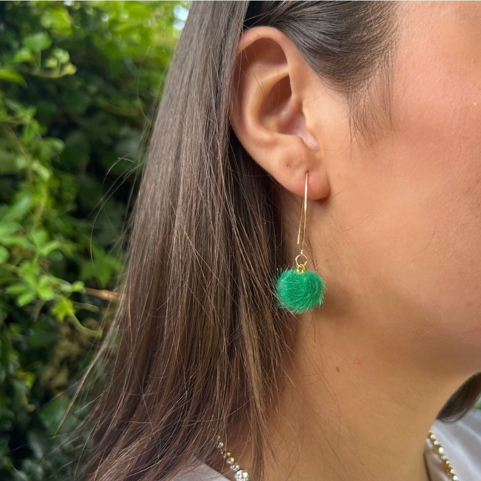 Green Poms