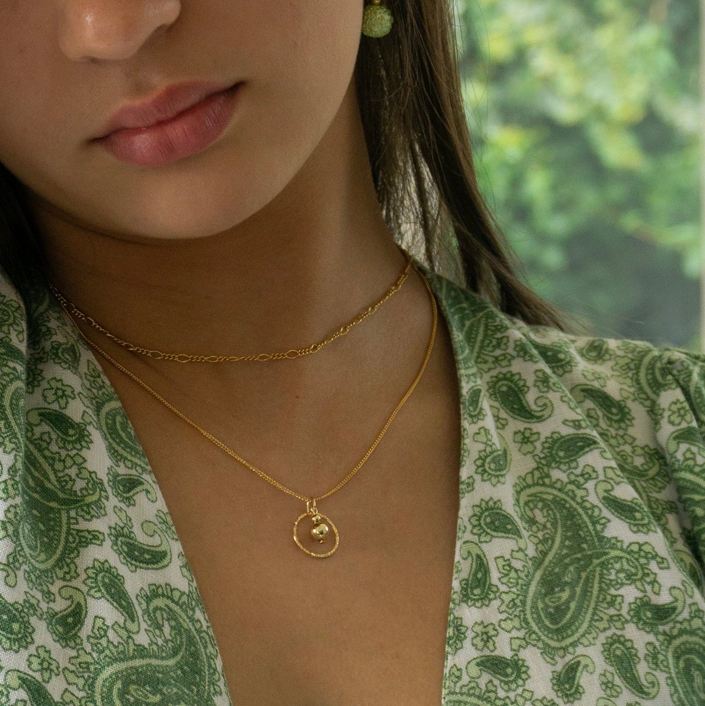 Framed Liathroid (14K Gold Filled)