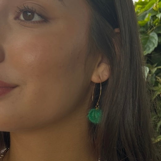 Green Poms