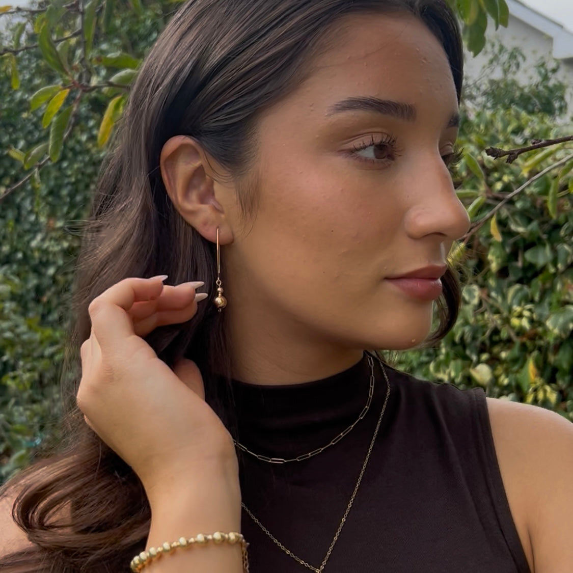 Golden Silhouette(14K Gold Filled)