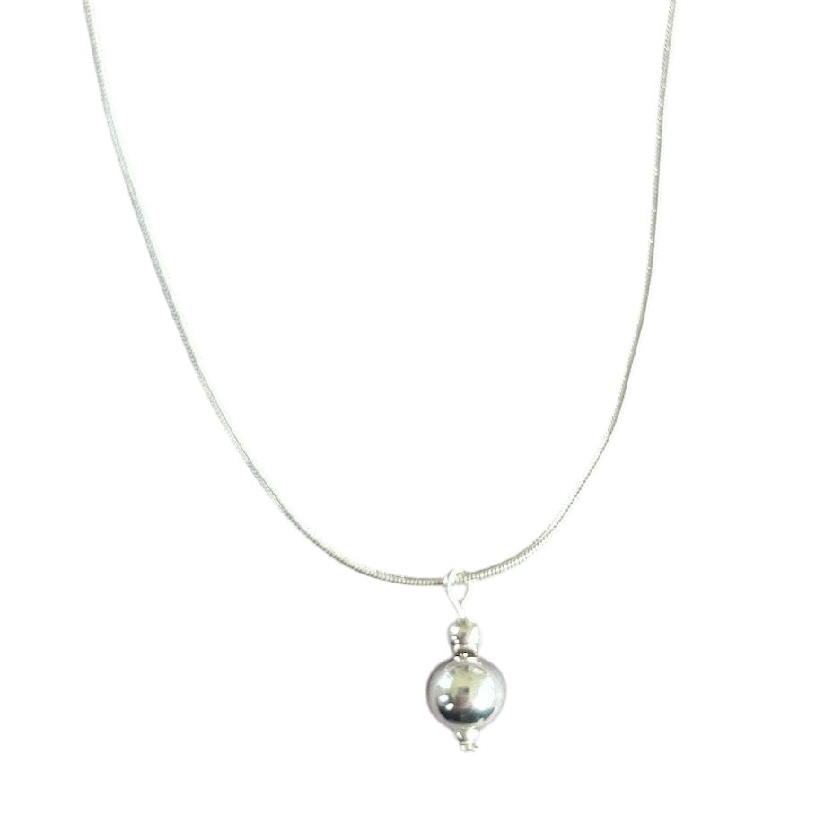 14K Gold Filled/Silver Ball & Chain