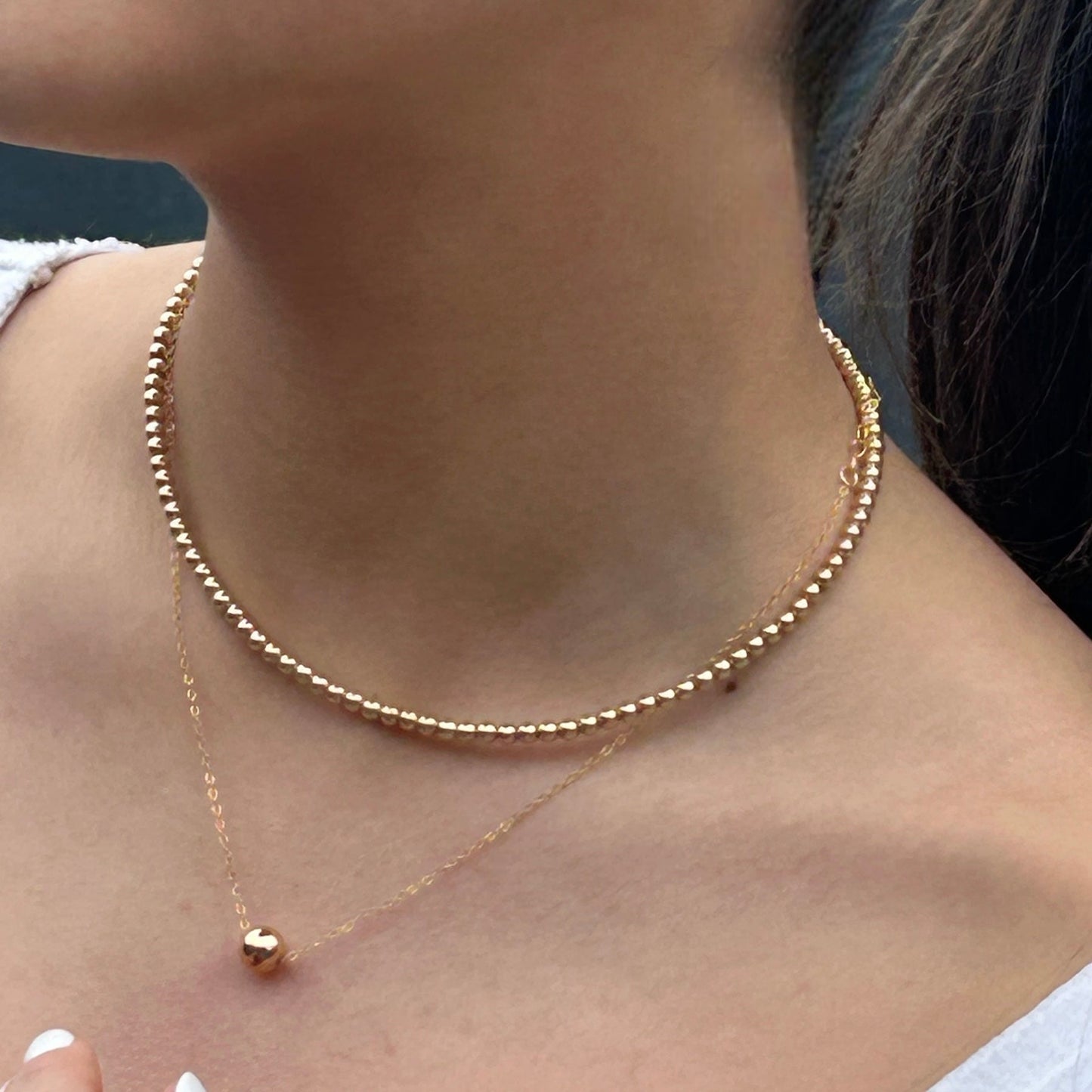 Minimalist Golden Ball