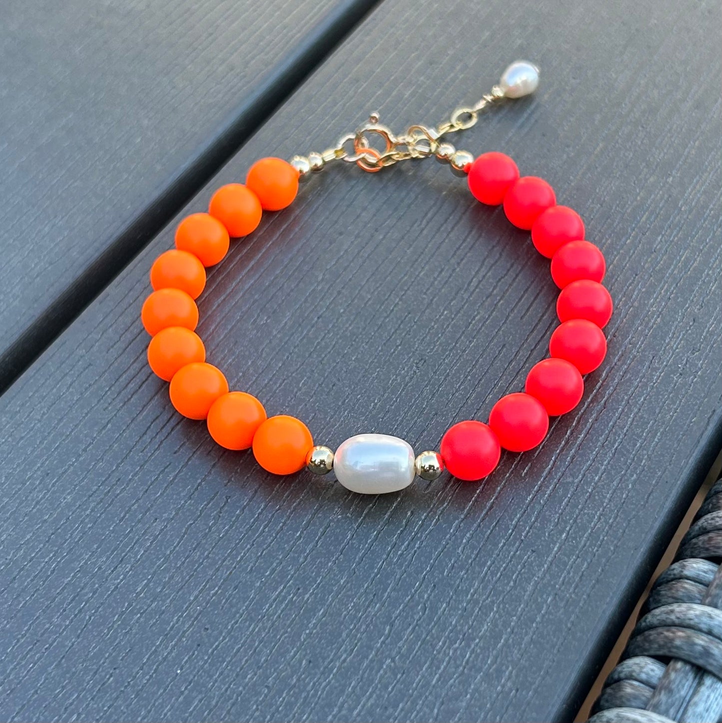 Mixed Fruit pearl bracelet