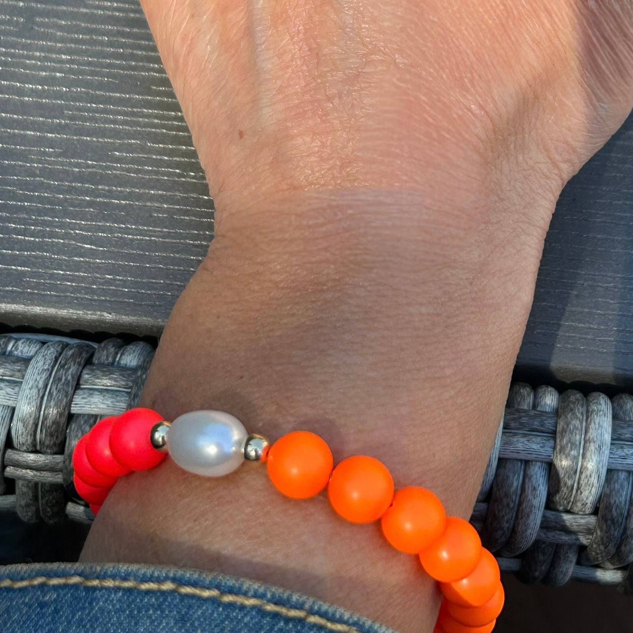 Mixed Fruit pearl bracelet