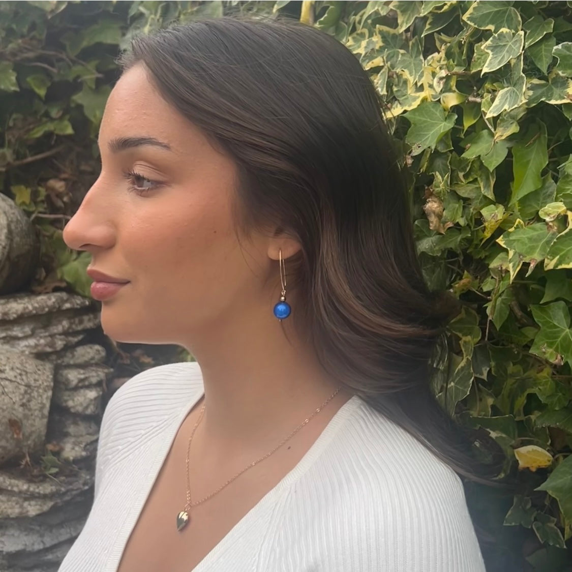 Multicolour Gold Filled Earrings