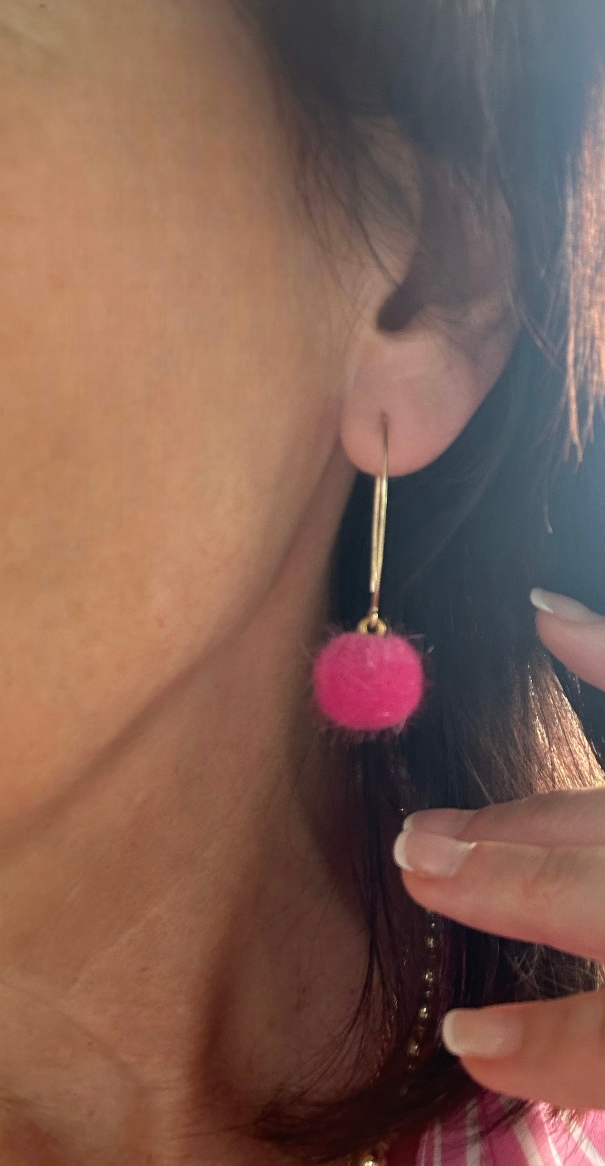 Feminine Soft Pink/Red/many other Pom Poms