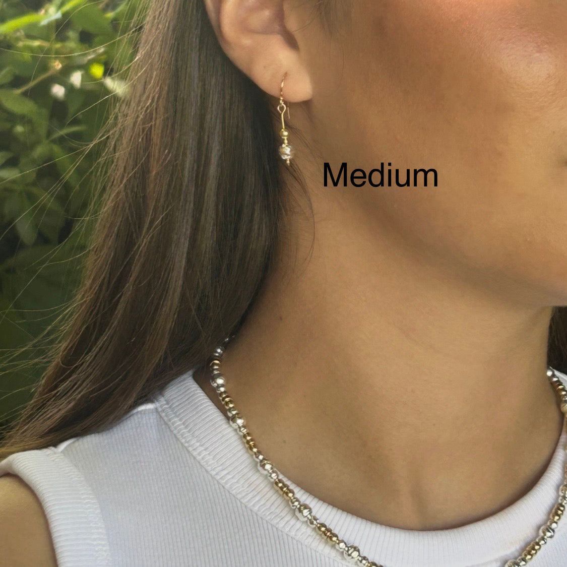 Mixed Metal Earrings