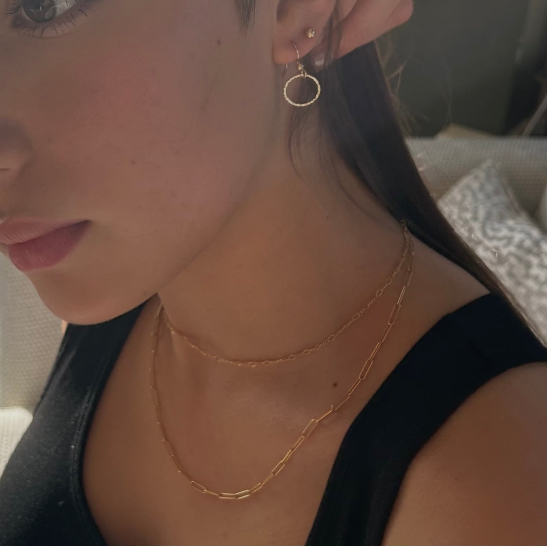 Hammered Hoops