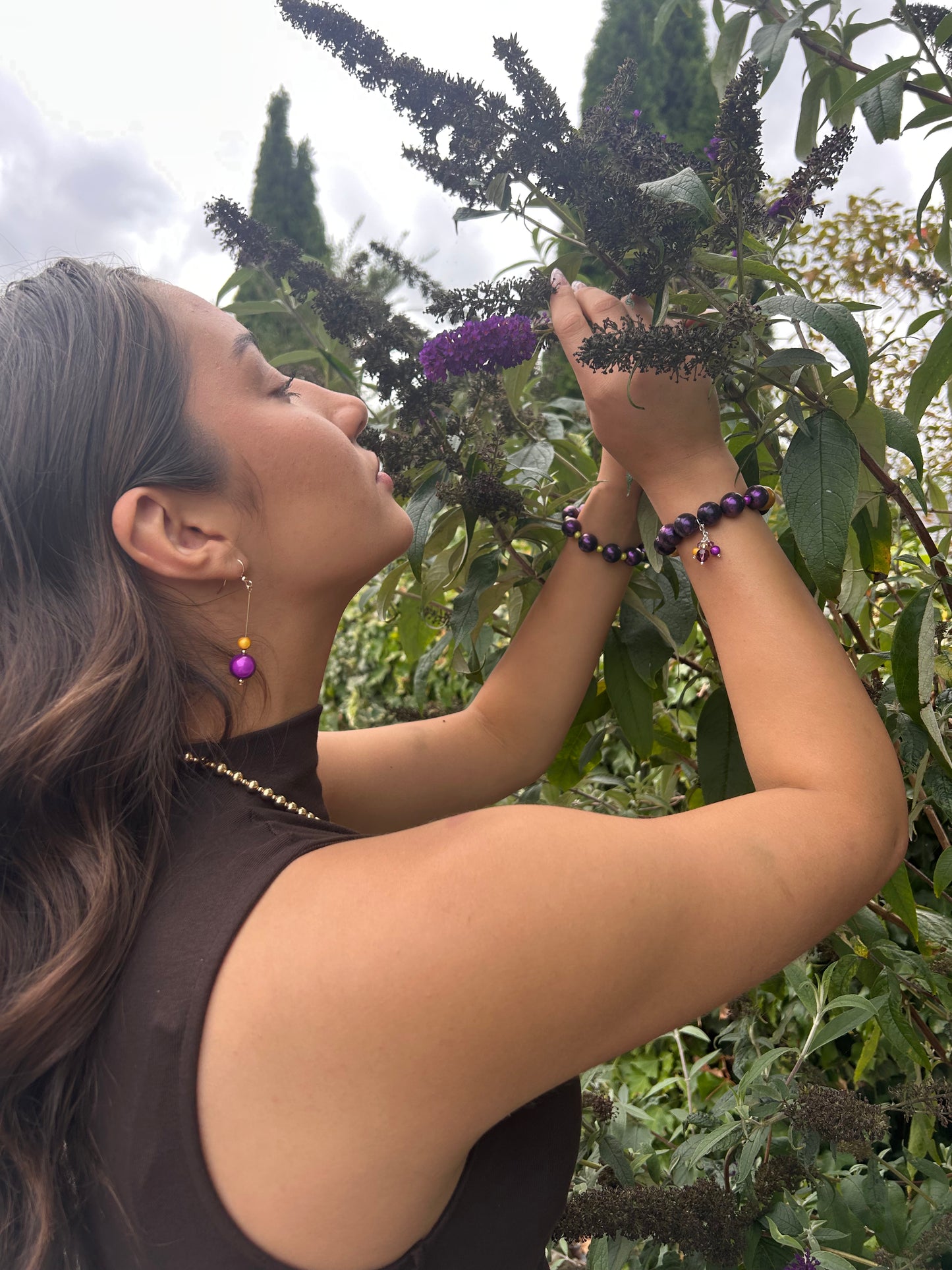 Plum Royale Earrings