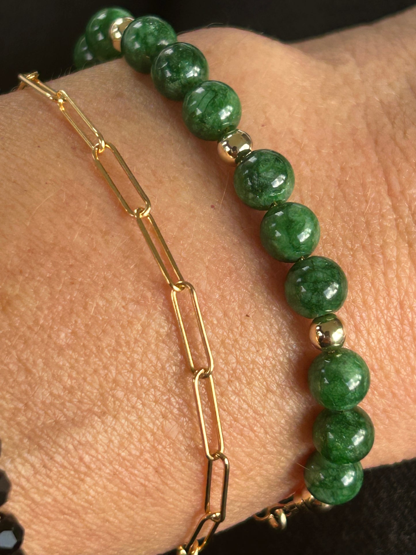 Green Jade bracelet