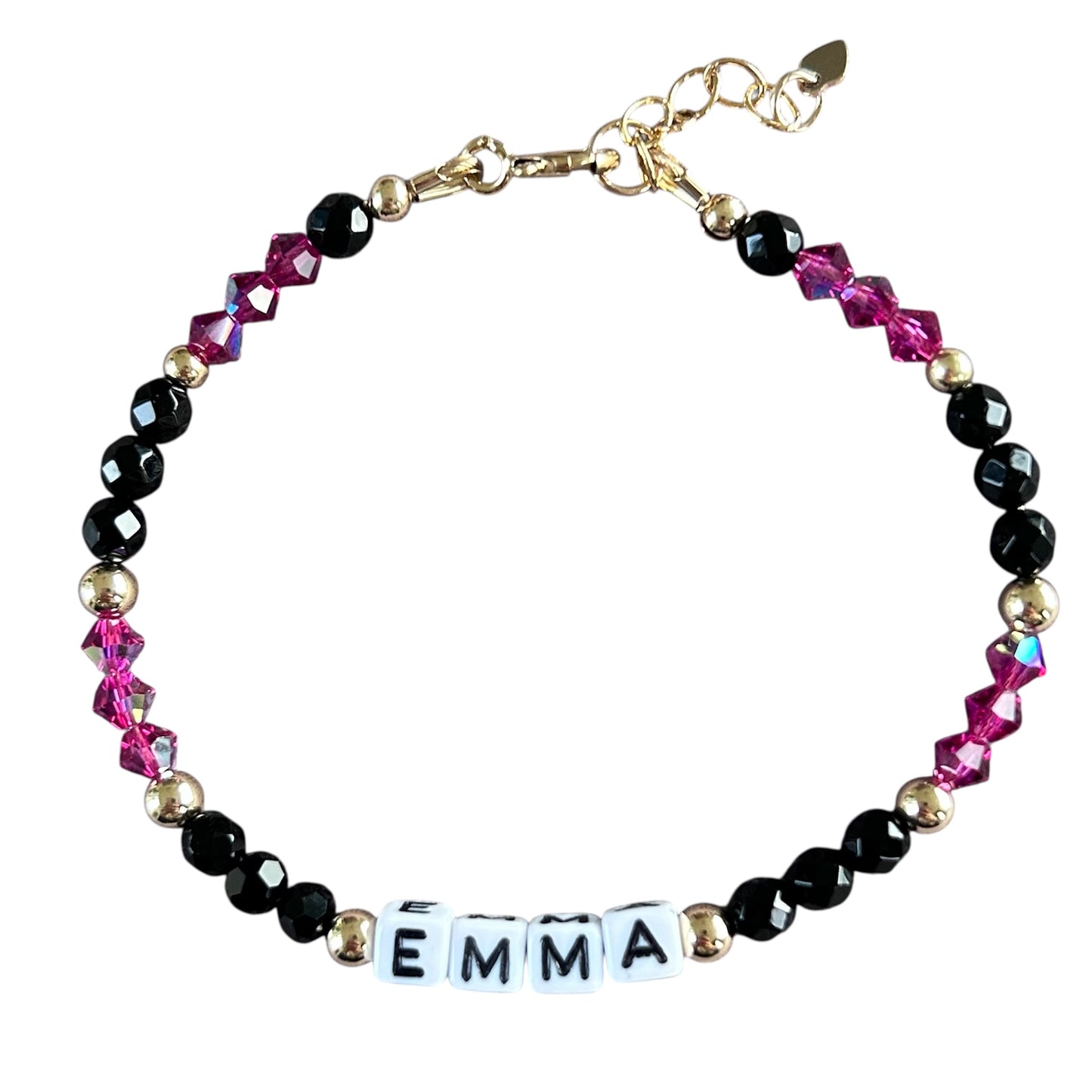 Personalised Gemstone bracelet