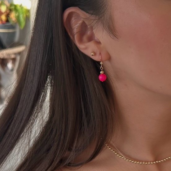 Neon short drop Earrings