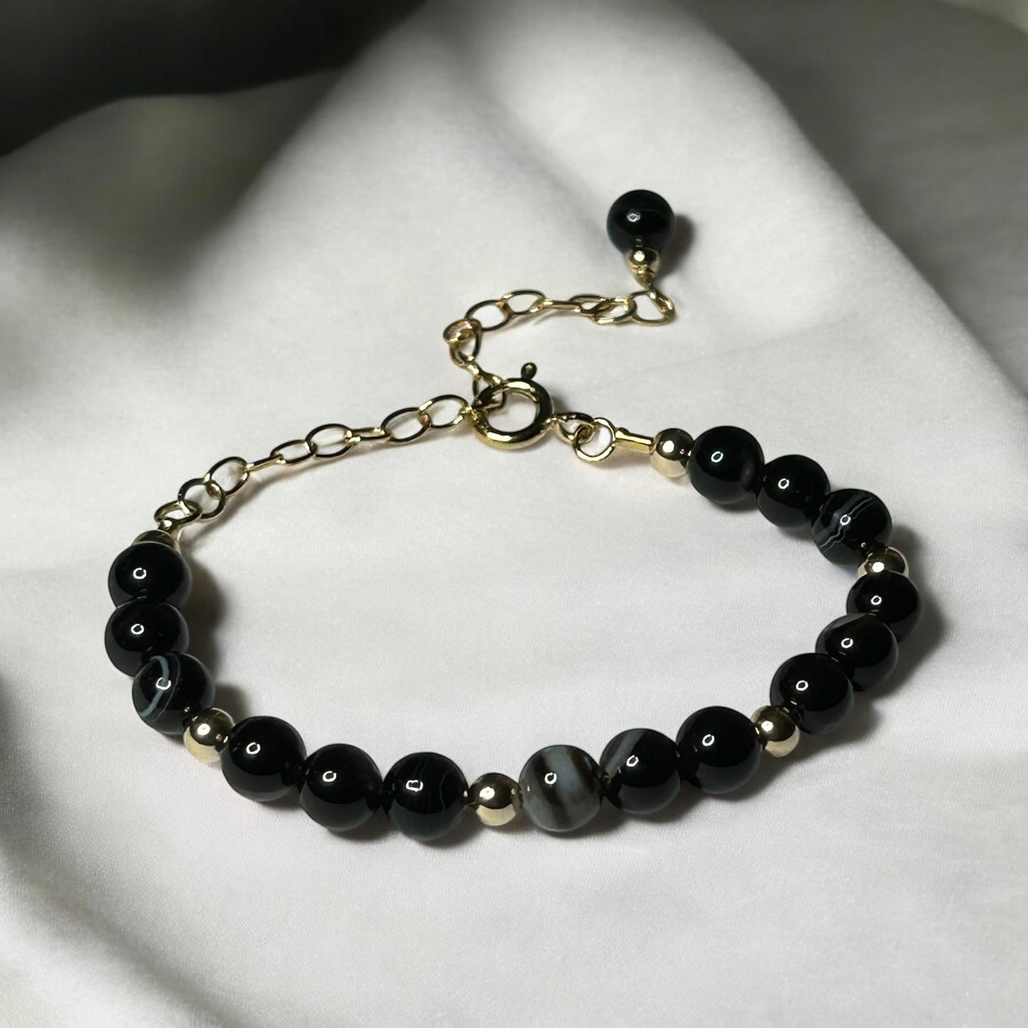 Black Agate bracelet