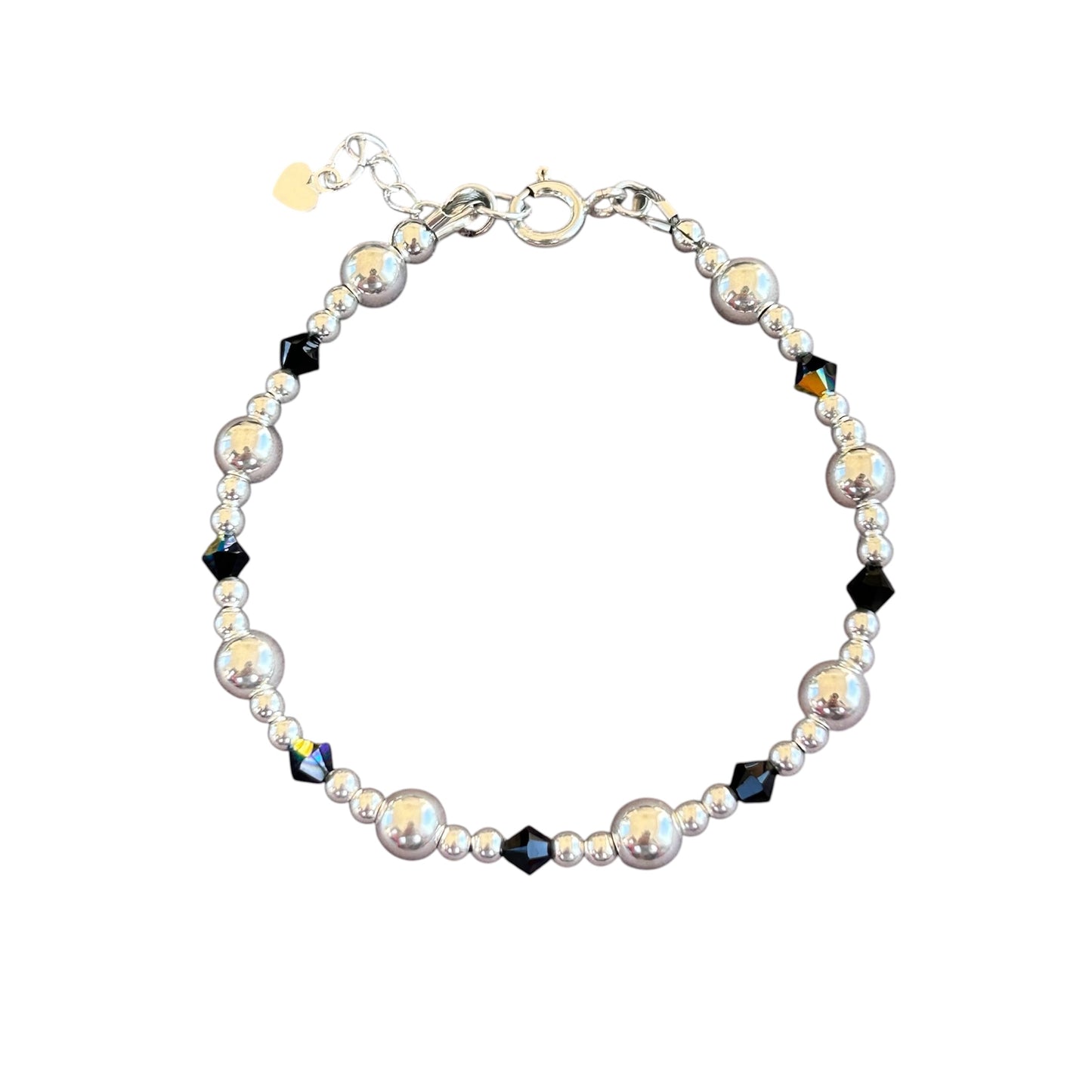 Swarovski X sterling silver bracelet
