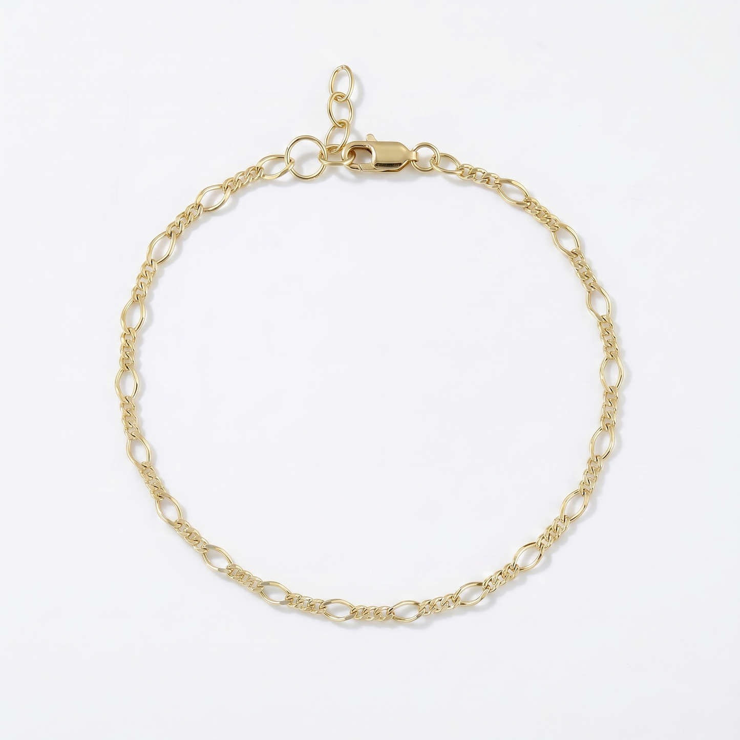 Gold Figaro Bracelet