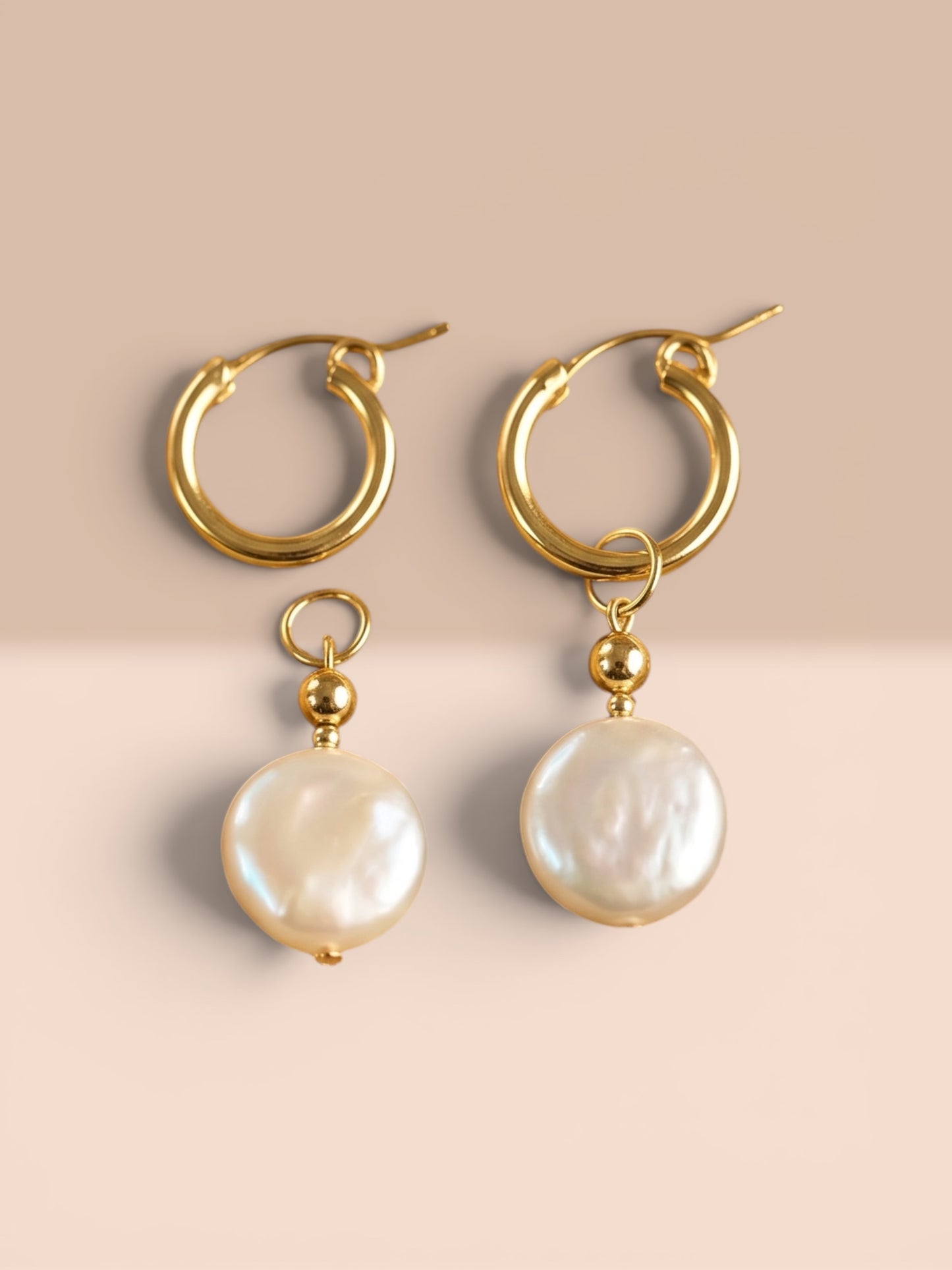Fresh Water Pearl huggies