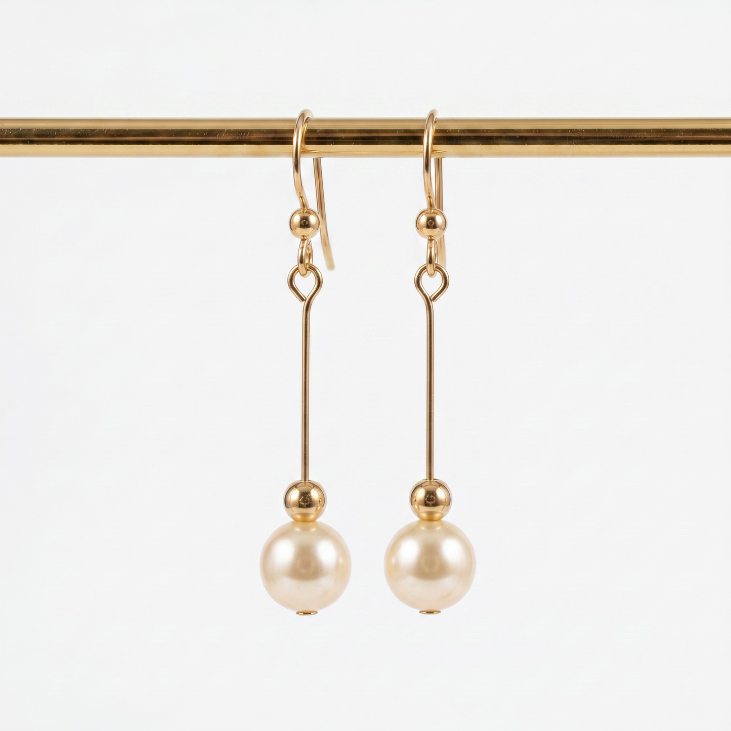 Swarovski Pearl Earrings (14K Gold Filled)