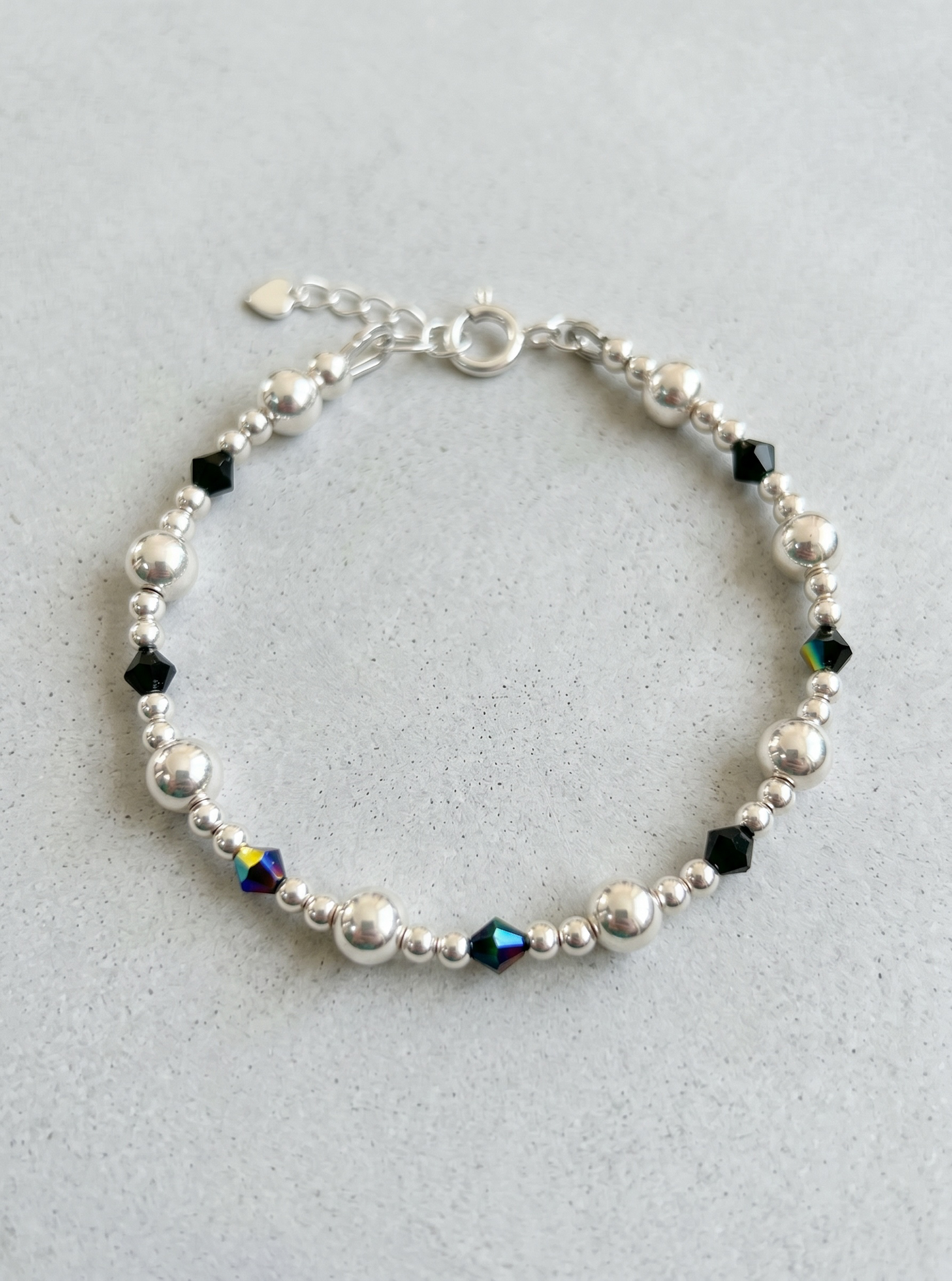 Swarovski X sterling silver bracelet