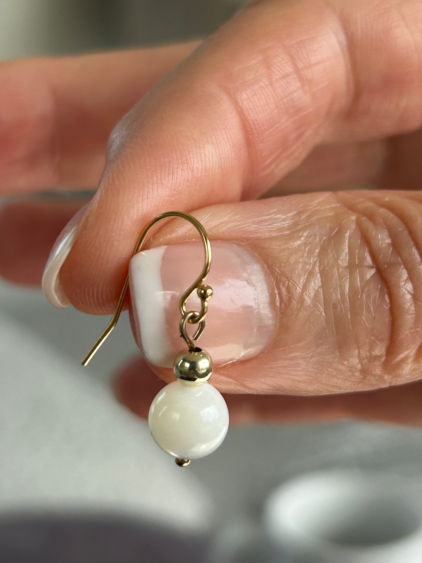 Mother of Pearl earrings