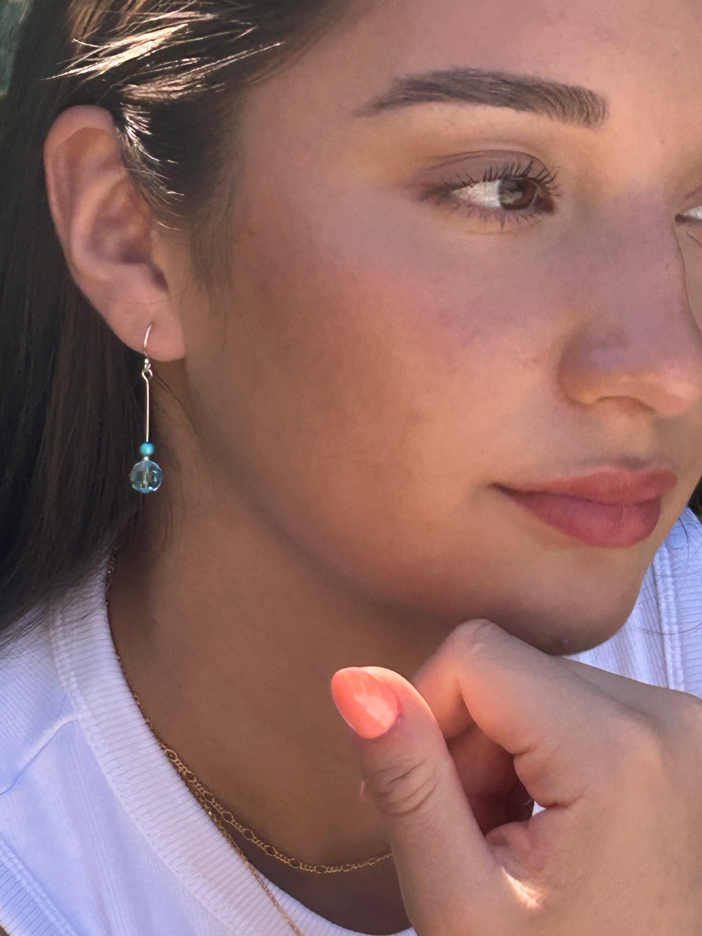 Summer (Dublin) Blue Earrings