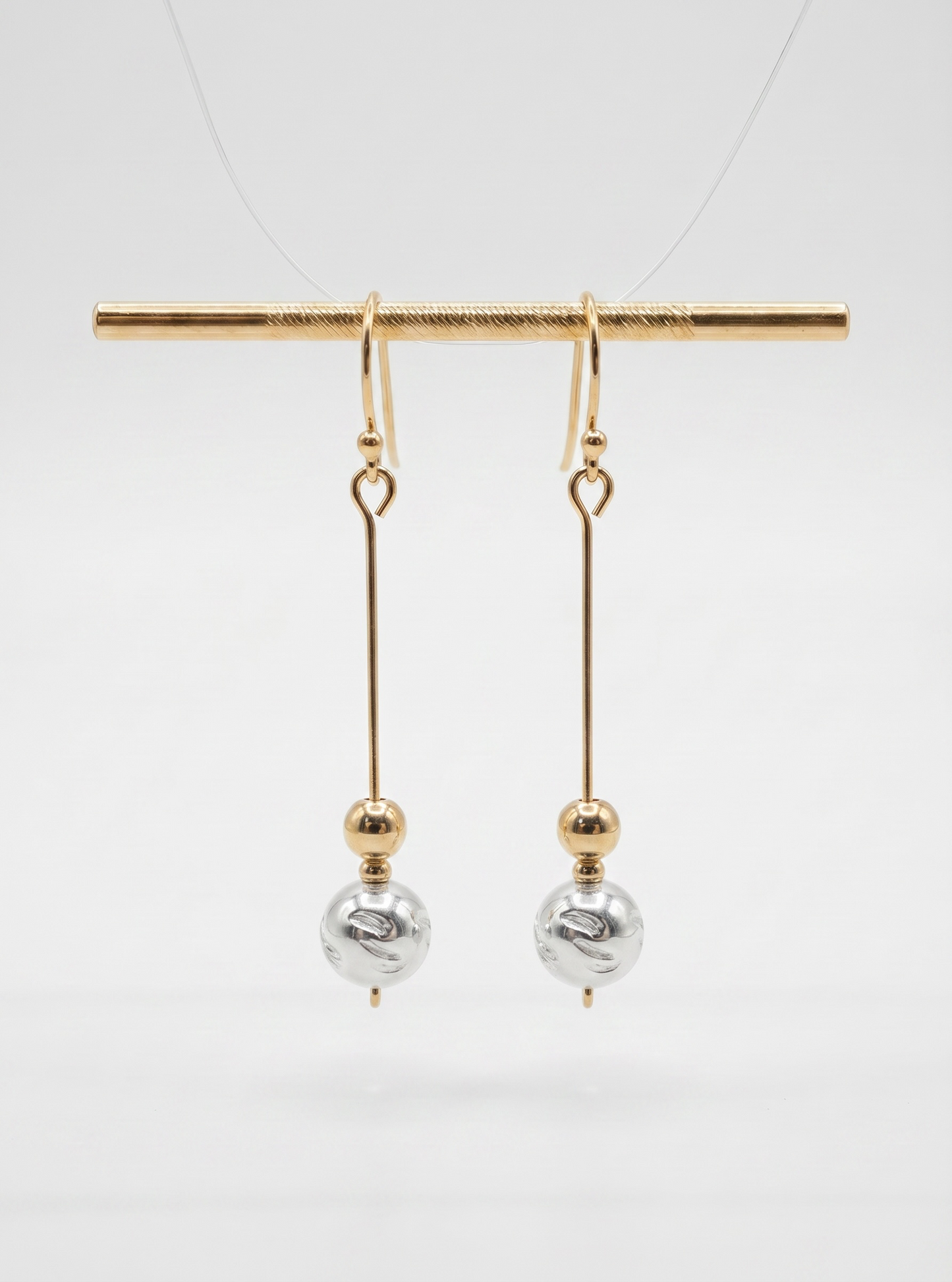 Mixed Metal Earrings