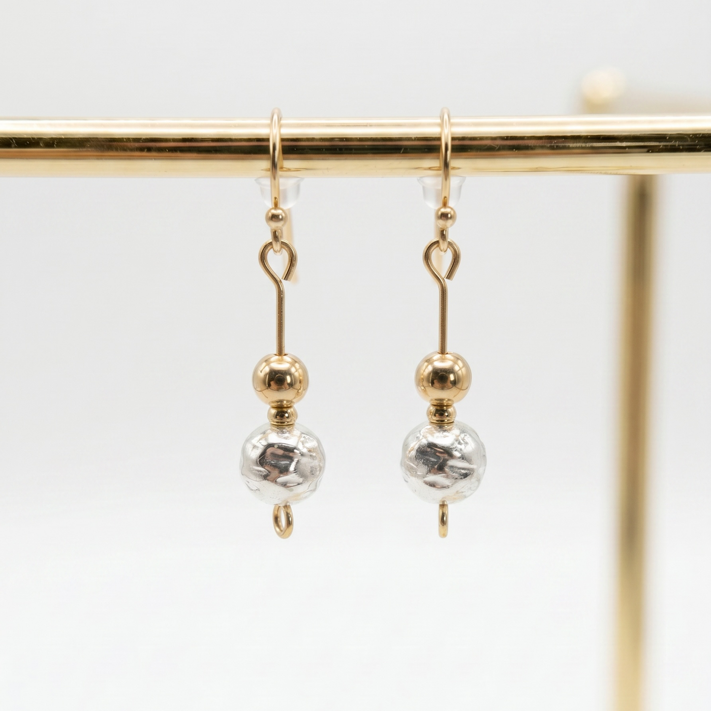 Mixed Metal Earrings