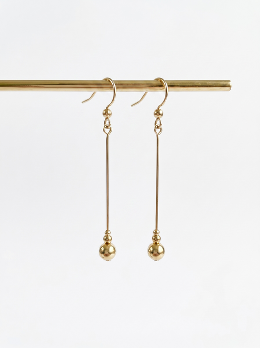 Golden Trio Earrings