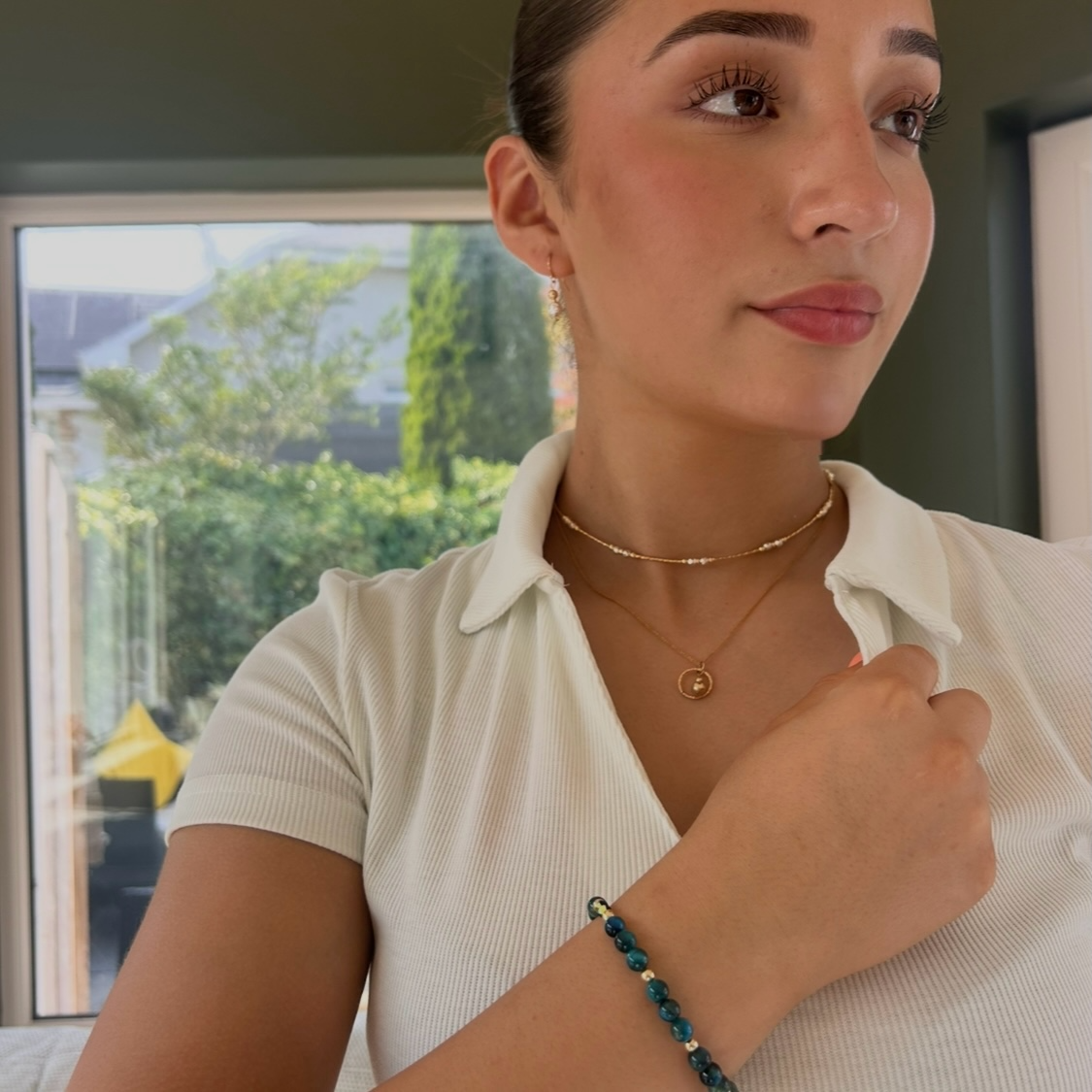 Gold and Silver Choker