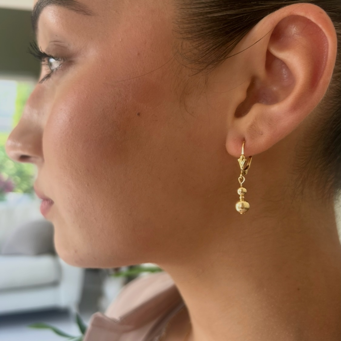 Fleur De Lis Gold Balls