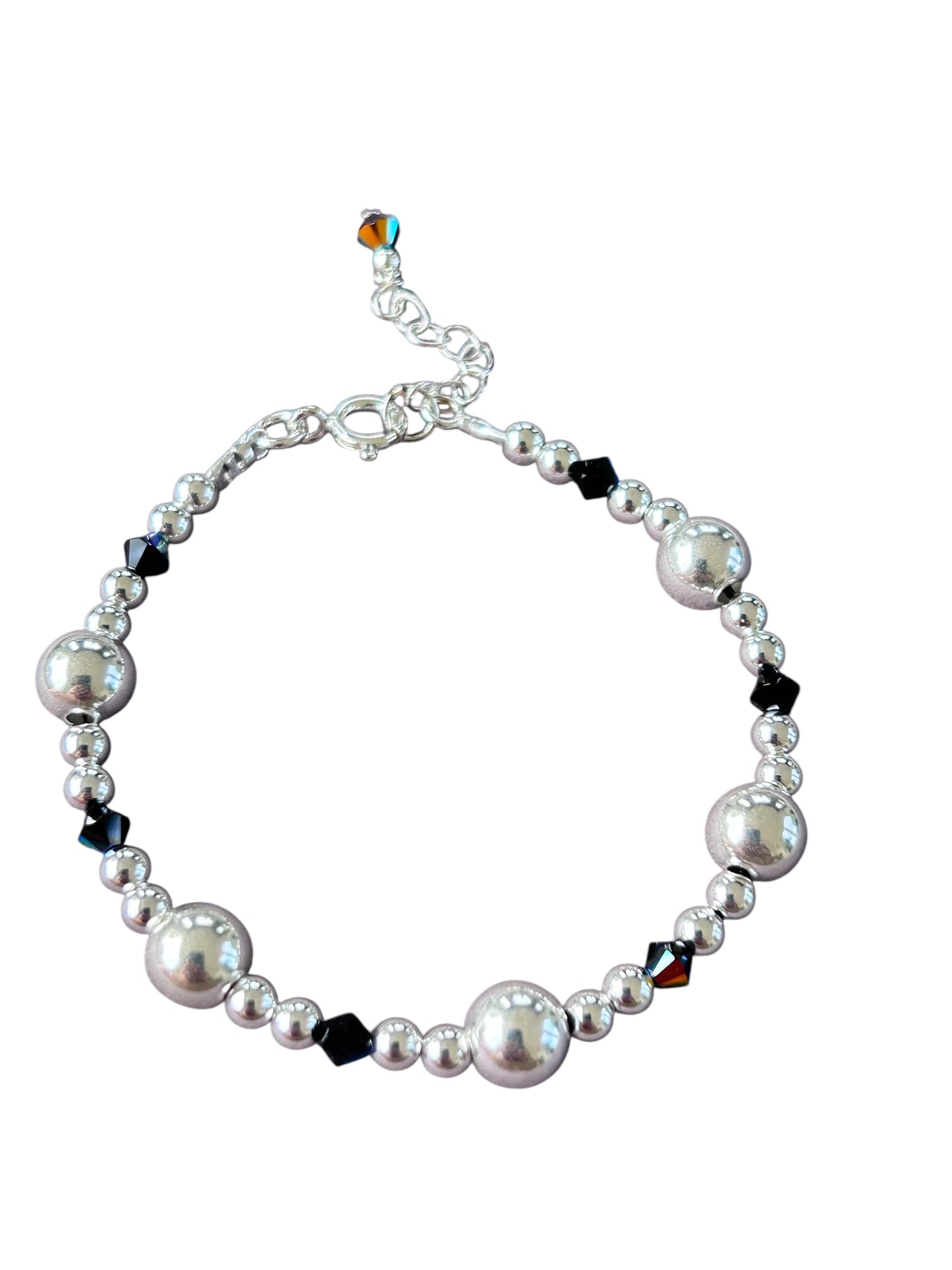Swarovski X sterling silver bracelet