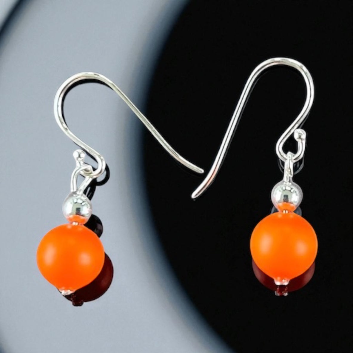 Neon Silver Earrings