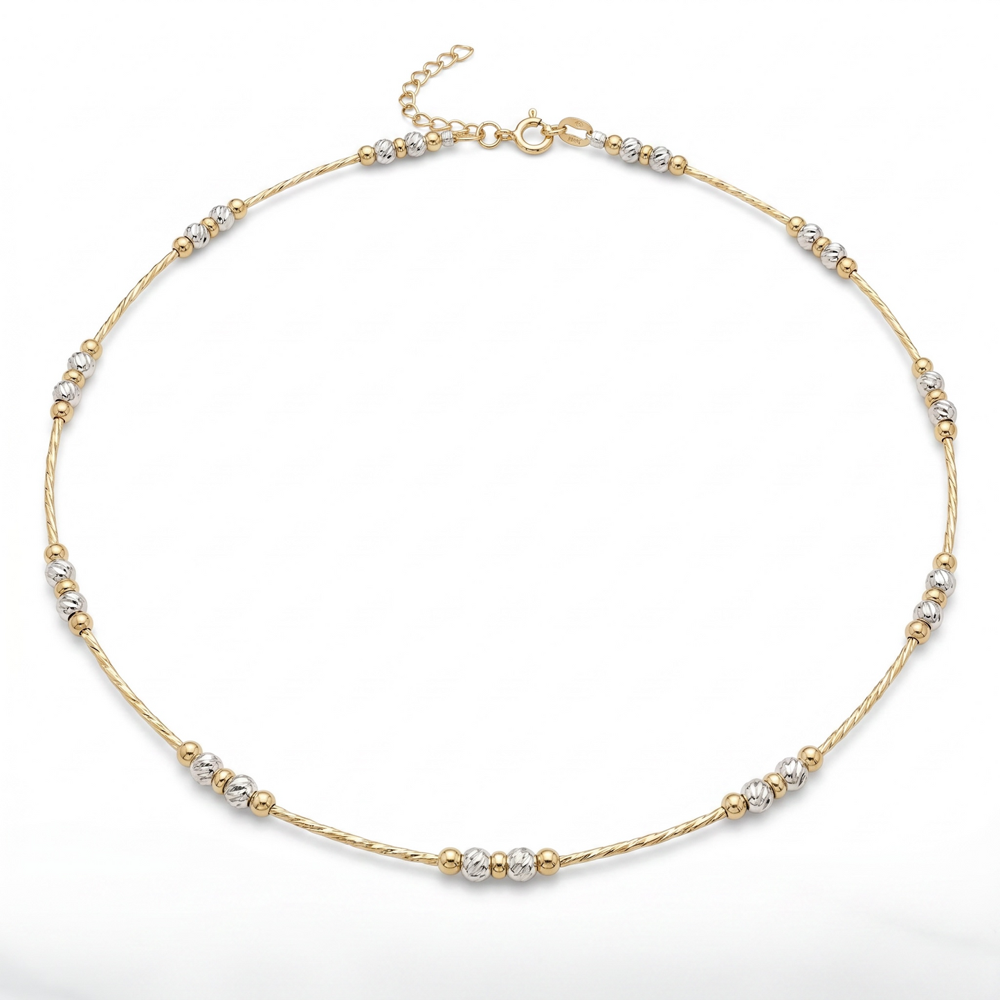 Gold and Silver Choker