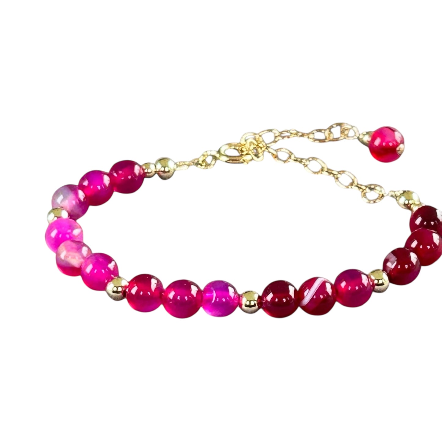 Pink Agate bracelet