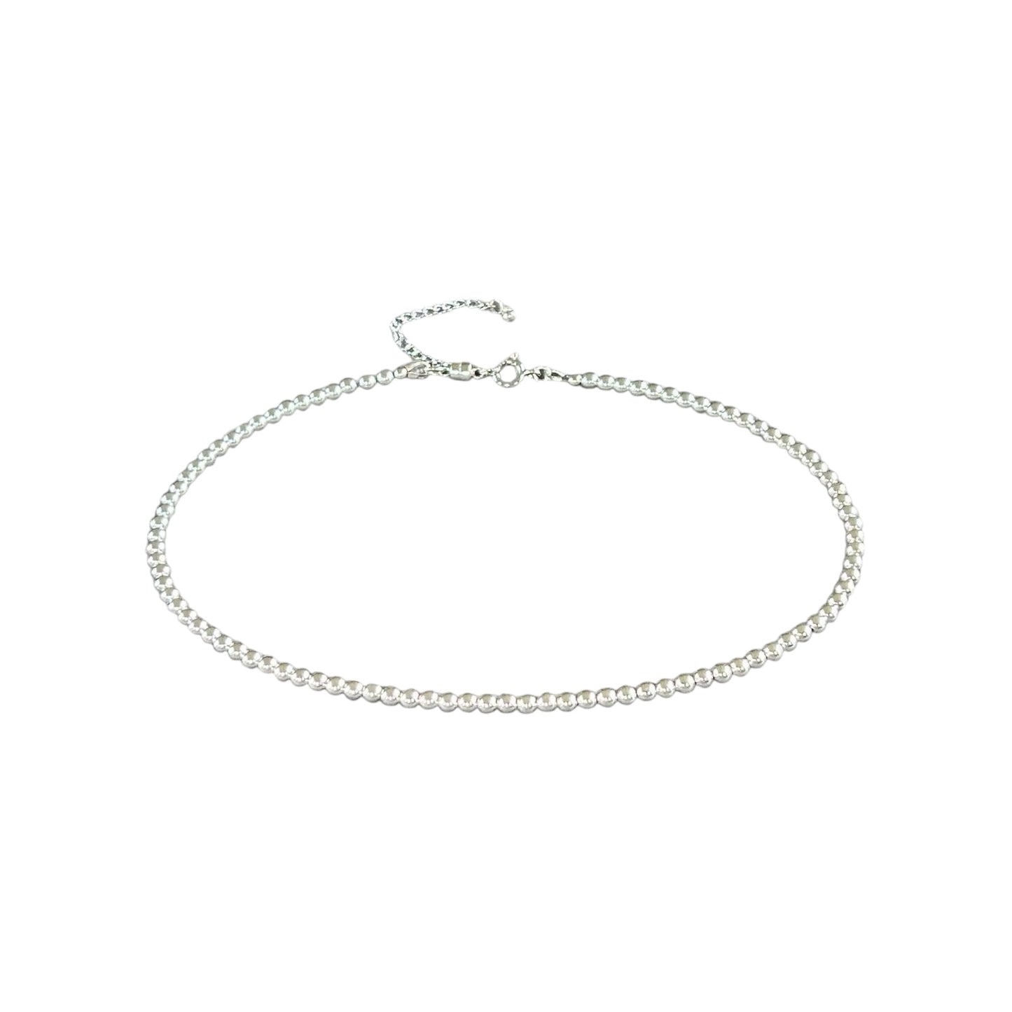 Choker Necklace Sterling Silver